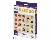Detoa Dřevěné pexeso 40 ks