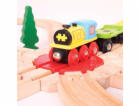 Bigjigs Rail Točna s 8 výjezdy
