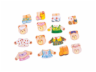 Bigjigs Toys Oblékací puzzle Medvědí rodinka