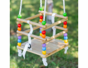 Bigjigs Toys Dřevěná korálková houpačka