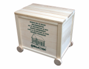 Walachia Dřevěná stavebnice Vario Massive Box 418 dílů