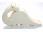Fauna Dřevěné zvířátko Brontosaurus