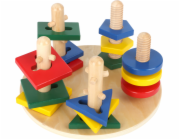 small foot Motorický labyrint geometrické tvary 3D Motorická věž