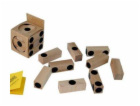 Dřevěný hlavolam kostka Cube