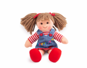 Panenka Bigjigs Toys látková Hattie 28 cm