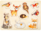 Puzzle Small Foot Dřevěné Lesní zvířátka