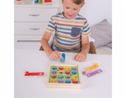 Hra Bigjigs Toys Kloboučku hop 