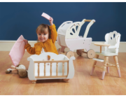 Le Toy Van Dřevěná postýlka Sleigh