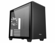 FSP CST360B/Micro Tower/Transpar./Černá