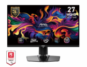 MSI MAG 271QPX QD-OLED E2,26,5" QD-OLED/2560x1440 (WQHD)/ 240Hz/0,03ms/2x HDMI/DP/USB-C/Výškově nastavitelný/Pivot