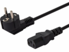 SAVIO CL-182 Napájecí kabel CEE 7/7 (E/F) – IEC C13 10m