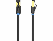Vention IKABL síťový kabel Černá 10 m Cat8 S/FTP (S-STP)