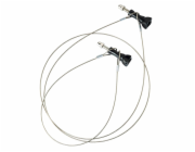 Mantona Safety Line Set Stainless Steel 40cm + 100cm