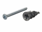 Čep se šroubem Essve Driva TF27, 4,5 mm x 50 mm, 4 ks.