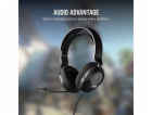Kabelová herní sluchátka Corsair HS35 SURROUND v2, černá