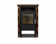 Sporák NORDFLAM VERA HNĚDÝ, 6 KW