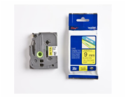 Brother TZE-621 páska zlata cerna 9 mm