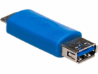 Akyga adaptér USB-A3.0/microUSB-B 3.0/ABS/modrá