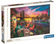 Clementoni - Puzzle 3000 Západ slunce nad Manhattanem