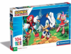 Clementoni - Puzzle 104 Sonic