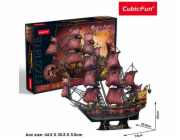 CubicFun - Puzzle 3D Plachetnice Queen Anne s Revenge 391 dílků