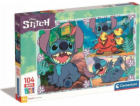 Clementoni - Puzzle 104 maxi Disney Stitch