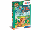 Clementoni - Puzzle 2x20 Jurský svět
