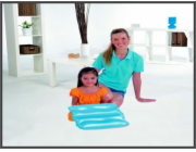 BESTWAY 52127 - Nafukovací polštář 38 cm - 4 druhy