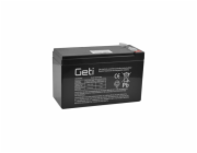 Geti baterie olověná 12V 7.5Ah (konektor 6,35mm)