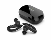 Sluchátka Meliconi, 497329, True Fit Plus Sluchátka BT 5.3, do uší, bezdrátová, bluetooth, nabíjecí pouzdro, IPX5, USB-C