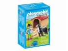 Švýcarský salašnický pes v boudě Playmobil, Statek, 7 dílků