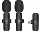 Bezdrátový mikrofon Puluz PU3151B Lavalier typ C