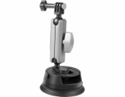 Držák do auta s přísavkou PULUZ s adaptérem pro montáž a dlouhým šroubem pro sportovní kamery (včetně Osmo Action 3, Insta360 X3)