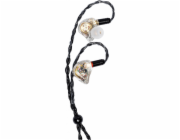 Stagg SPM-PRO TR, 3-driver in-ear sluchátka, transparentní