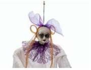 Halloween postava s dětským obličejem, 90 cm