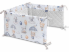Sensillo LOT IN THE CLOUDS BED PROTECTOR PLYŠOVÝ KARO