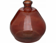 Atmosphera Velká kulatá váza z recyklovaného skla ULY, 45 cm