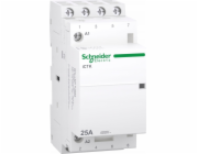 SCHNEIDERE Modulární stykač Acti9 iCTK50-25-40-230 25A 4NO 50Hz 220/240 VAC Schneider bez možnosti rozšíření o pomocné kontakty A9C40425