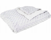 Přehoz Atmosphera BOUCLEE, 180 x 230 cm, bílý