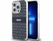DKNY  DKHMP15LHRHSEK iPhone 15 Pro 6.1 černo/černý pevný obal IML Mono & Stripe MagSafe