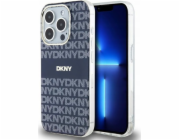 DKNY  DKHMP15LHRHSEB iPhone 15 Pro 6.1 modro/modrý pevný obal IML Mono & Stripe MagSafe
