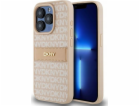 DKNY  DKHCP15LPRTHSLP iPhone 15 Pro 6.1 růžové/růžové pev...
