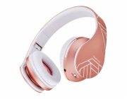 Bezdrátová sluchátka PowerLocus P2 (růžově zlatá)