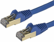 Patchcord StarTech CAT6A, STP, 1m, modrý (6ASPAT1MBL)