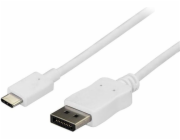 StarTech USB-C – DisplayPort USB kabel 1,8 m bílý (CDP2DPMM6W)