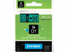 Dymo páska D1 zelená 45809 (S0720890) černý tisk