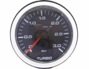 DRacing_F DEPO CLOCK CSM 52mm - TURBO MECHANICKÉ 0 až 3 BAR