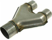 TurboWorks_F T-kus výfuku Y-Pipe 63/70 mm