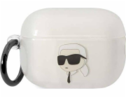 Pouzdro Karl Lagerfeld KLAP2HNIKTCT Apple AirPods Pro 2 průhledné pouzdro Ikonik Karl Lagerfeld