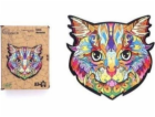 PuzzleOK Dřevěné eko puzzle 39 Kotek Murkotek A3
